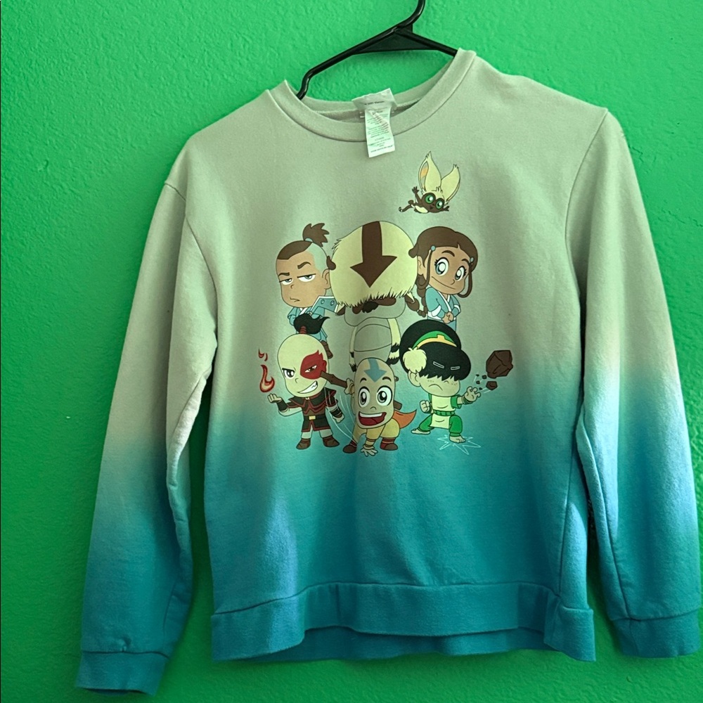 Avatar The Last Airbender Gradient Sweatshirt